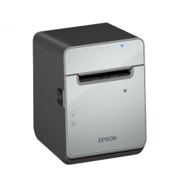 Epson TM-L100 (101), 8 dots/mm (203 dpi), cutter, linerless, USB, RS232, Ethernet, black