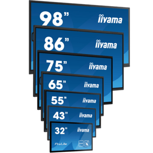 iiyama ProLite IDS, infrared, 5K, USB-C, Ethernet, Kit (USB), negro