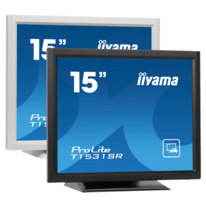 iiyama ProLite T15XX, 38,1cm (15''), Capacitivo proyectado, Kit (USB), negro