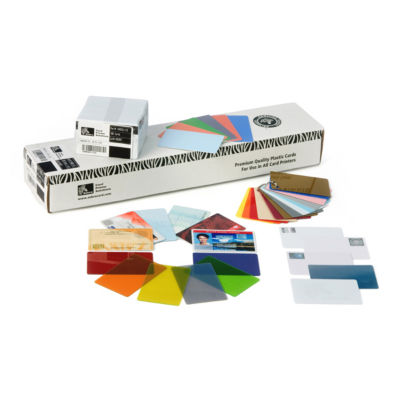 [PROD18857] Zebra Plastic card, 500pcs.