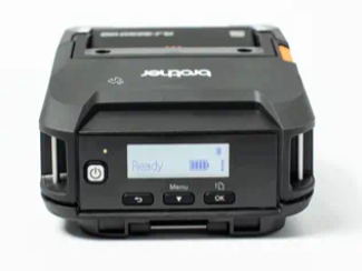 Brother 3inch Mobile Label & Receipt Printer + Battery (BT)