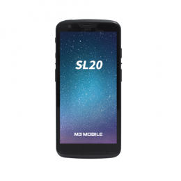 M3 Mobile SL20, 2D, SE4710, USB, USB-C, BT (BLE, 5.0), Wi-Fi, 4G, NFC, GPS, Android