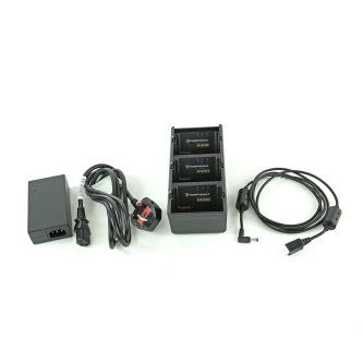 BATTERY CHARGER 3-SLOT ZQ500/600/QLn UK