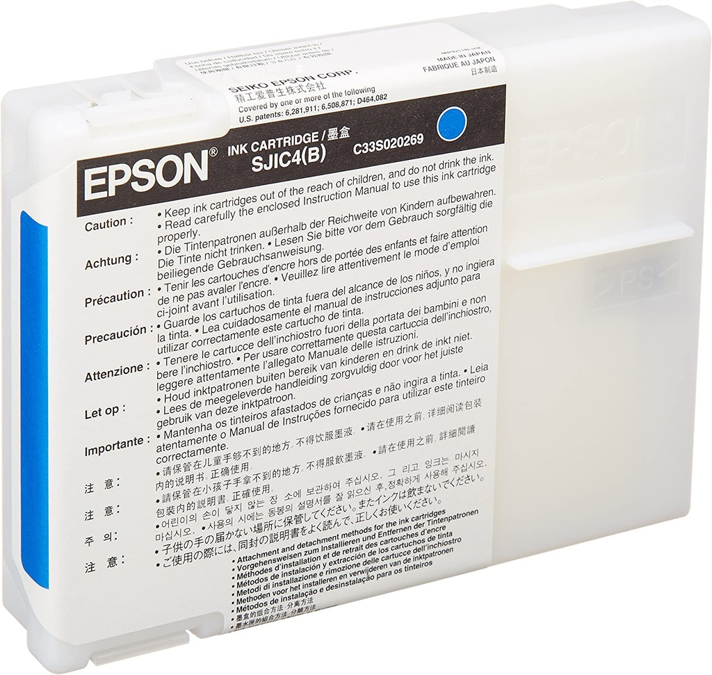 Epson SJIC4(B) Ink cartridge for TM-J2100 (Blue)