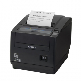 Citizen CT-S601IIR, 8 puntos/mm (203dpi), C�ter, linerless (sin papel soporte), negro