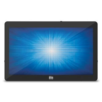 EloPOS System, 15-inch wide, Win 10, Celeron, 4GB RAM, 128GB SSD, Projected Capacitive 10-touch, Zero-Bezel, Antiglare, Black, No Stand, Wall Mount I/O Hub