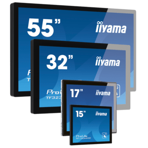 iiyama ProLite open-frame LCDs, 39.6 cm (15,6''), Projected Capacitive, 10 TP, Full HD, kit (USB), black