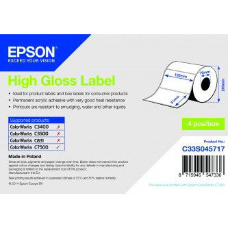 High Gloss Label 210 X 297 194 LBL