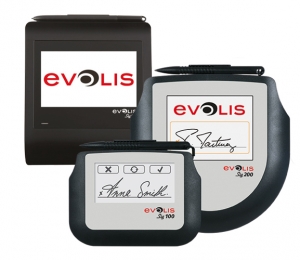 Evolis Sig100, 10.5 cm (4''), display