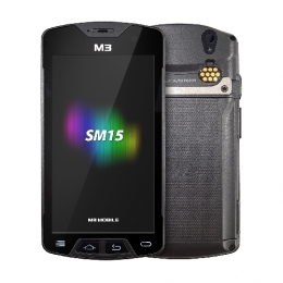 [PROD225866] M3 Mobile SM15 X, 2D, SE4710, BT (BLE), Wi-Fi, 4G, NFC, GPS, GMS, Android