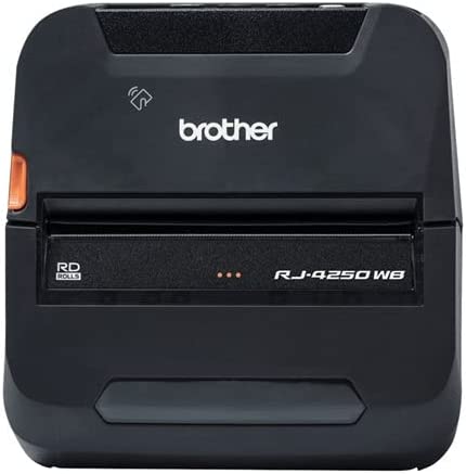 [PROD230535] Brother RJ4250- WB 4in Direct thermal MOBILE PRINTER 